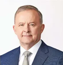  ?? ?? Australian Prime Minister Anthony Albanese.