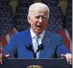  ?? ANDREW HARNIK — THE ASSOCIATED PRESS ?? President Joe Biden speaks about gun violence prevention in the Rose Garden at the White House in Washington on Thursday.