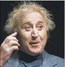  ??  ?? GENE WILDER: The actor was diagnosed with non-Hodgkins lymphoma in 1989.