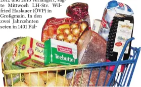  ?? Bild: SN/LPB/NEUMAYR/MMV ?? Der Lebensmitt­elmarkt ist hart umkämpft.