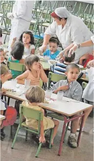  ?? // ALBERTO SAIZ ?? Comedor escolar del colegio Balmes de Valencia