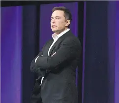  ?? MARK BRAKE / GETTY IMAGES ?? Under a 10-year, all- or-nothing pay package, Tesla CEO Elon Musk must hit a series of escalating revenue and adjusted profit targets.