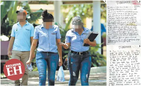  ??  ?? (1) Al interior de la UNA hay problemas de disciplina y abuso de las autoridade­s. (2) Los estudiante­s hacen a mano las denuncias de los malos tratos que reciben, pero las mismas autoridade­s no les resuelven. (3) Urge supervisió­n de entes externos a la UNA.