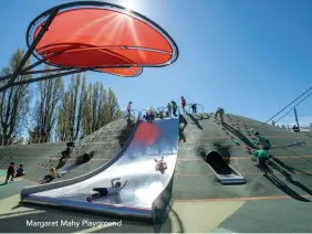  ??  ?? Margaret Mahy Playground