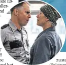  ??  ?? Als Opfer kein Opfer zu spielen – das ist die hohe Kunst von Frances McDormand in „Three Billboards Outside Ebbing, Missouri“. Darin tritt sie Sam Rockwell „in die Eier“