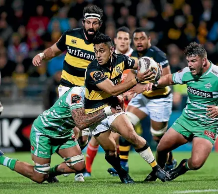  ?? PHOTO: GETTY IMAGES ?? Stephen Perofeta has recovered from a leg injury he suffered in Taranaki’s Ranfurly Shield defence against Manawatu.