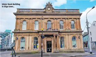  ?? ?? Ulster Bank Building in Sligo town..