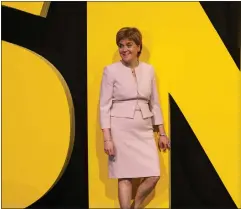  ??  ?? Nicola Sturgeon will open the conference tomorrow