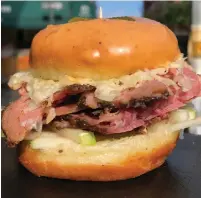  ?? (The Doughnut Project) ?? THE REUBEN Doughnut Sandwich.