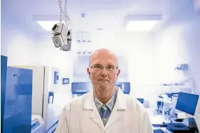  ?? BRADEN FASTIER/ STUFF ?? Kimer Med chief executive Rick Kiessig says the company’s new laboratory in Nelson will help it to develop a broad-spectrum antiviral drug.