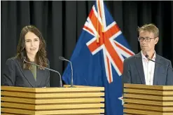  ??  ?? Prime Minister Jacinda Ardern yesterday said she was still not ruling out a plan by directorge­neral of health Dr Ashley Bloomfield to make all Covid-19 patients go into managed isolation.