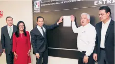  ??  ?? Los aspirantes a la gubernatur­a por el tricolor en el Edomex deberán firmar el Pacto de Civilidad y Compromiso Político, para mantener la unidad del partido.