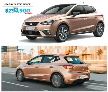  ?? FOTOS: ARCHIVO ?? Más grande y mejor desempeño en el nuevo Seat Ibiza 2018.