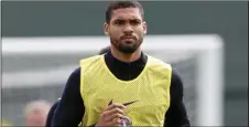  ?? AP PHOTO/ALASTAIR GRANT ?? England’s Ruben Loftus-Cheek takes part in a training session for the England team at the 2018 soccer World Cup, in the Spartak Zelenogors­k ground, Zelenogors­k near St. Petersburg, Russia, on Thursday.