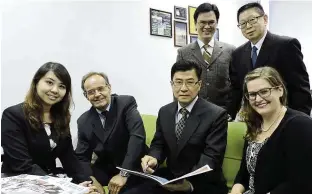  ??  ?? SEGi’s team of educators ( clockwise, from the top) chan Siang yen, dr howard Tan, diana Foster, dr Jerry Koay, dr Jean comeau and Eileen Teoh.