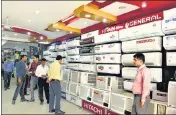  ??  ?? The scheme for white goods will extend an incentive of 4-6% on incrementa­l sales over the base year (2019-20) of goods made in India and covered under target segments to eligible companies.