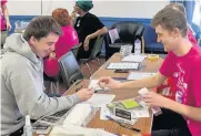  ??  ?? Loughborou­gh University, Loughborou­gh Students’ Union, Anthony Nolan and the Rik Basra Leukaemia Campaign (RBLC) have broken the national record for the number of stem cell donors recruited in one day.