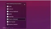  ??  ?? Log out of Ubuntu’s Unity desktop and you can choose a completely different desktop.