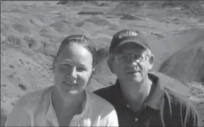  ?? SAN BERNARDINO COUNTY SHERIFF’S DEPARTMENT ?? Susan and Wulliam Schmierer were last seen alive June 2. William’s body was found in the Mojave Dessert and the search for Susan is ongoing.