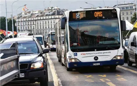  ?? (KEYSTONE/SALVATORE DI NOLFI) ?? Pour la Confédérat­ion, le modèle présenté par le canton de Genève pour effectuer un test de «mobility pricing» relève trop du péage urbain.