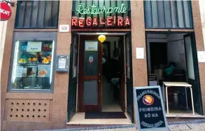  ??  ?? ©DR Restaurant­e Regaleira é um dos espaços portuenses em análise na Câmara