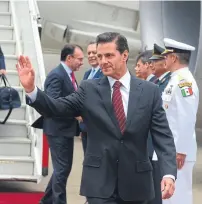  ??  ?? Peña Nieto. el mexicano, en su última cumbre