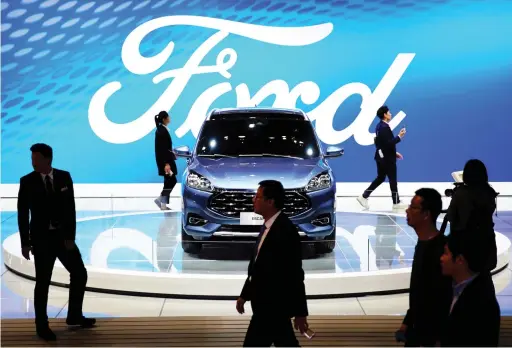  ?? Reuters ?? A recovery in China would help relieve pressure on Ford, which is scrambling to end losses in Europe through plant closures and layoffs.