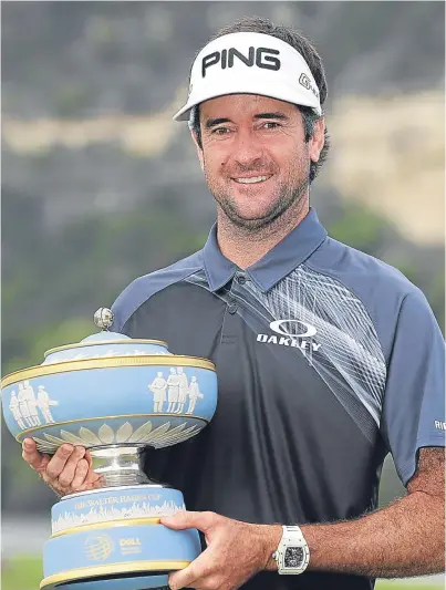  ?? Picture: Getty Images. ?? Bubba Watson, twice a winner at Augusta and twice a winner in the last month, is the real Masters favourite.