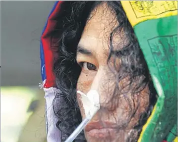  ?? RAVI CHOUDHARY/ HT FILE ?? Irom Sharmila, who has vowed to end her fast only if AFSPA is repealed, has been going through a release-and-re-arrest routine and is nose-fed at a government hospital ward, which has been converted into a jail for her.