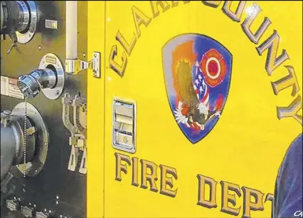  ?? Las Vegas Review-Journal ?? The Clark County Fire Department and three other fire agencies in Southern Nevada are holding a recruitmen­t drive from June 18 to July 2.