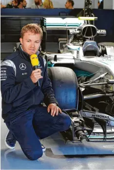  ?? Foto: imago/Hoch Zwei ?? Mikrofon statt Lenkrad: Nico Rosberg wird ab der neuen Saison Formel 1 Experte beim Fernsehsen­der RTL.