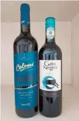  ?? ?? TWO ARGENTINE WINES: the complex high-altitude Colome Authentico Malbec from Salta, and the price-friendly Gato Negro entry-level fruity Malbec.