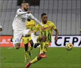  ?? (Photo AFP) ?? À la pointe de l’attaque phocéenne, Dario Benedetto a retrouvé ses ailes... et le chemin du but.