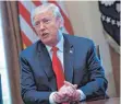 ?? FOTO: AFP ?? Setzt auf Strafzölle: US-Präsident Donald Trump.