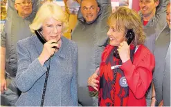  ??  ?? The Duchess of Cornwall and Dame Esther join forces for charity