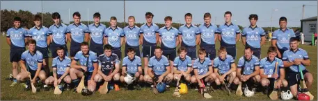  ??  ?? The St. Anne’s squad, winners of the first All-County League title of the year in Kilmore on Sunday.