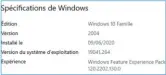  ??  ?? ▲ Vérifiez les informatio­ns sur votre version de Windows dans les paramètres.