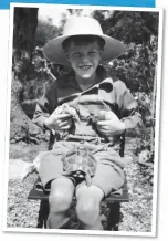  ??  ?? ANIMAL MAGIC:
A young Gerald in Corfu and Mouse Island, top. Below left: Elegant Corfu Town