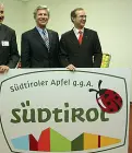  ??  ?? Simbolo Il marchio «Südtirol»