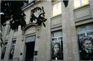  ?? ?? This photograph taken on Jan 5, 2024 shows the entrance of the Radium Institute, the historical site of Polish-French physicist and chemist Marie Curie’s laboratory. —- AFP