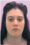  ??  ?? Saskia Hargrave, 22, fled