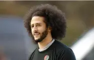  ?? Todd Kirkland, AP file ?? Colin Kaepernick will be featured in an exclusive docuseries produced by ESPN Films as part of a firstlook deal with The Walt Disney Co.