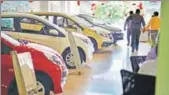  ?? MINT ?? Car sales fell 0.45% to 191,979 units, according to data from Siam