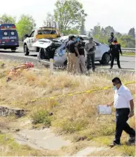  ?? /ERIK GUZMAN ?? El 18 de marzo un taxi pirata voló, cobrando dos vidas