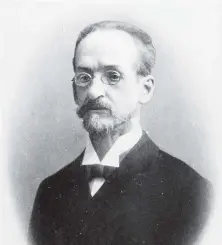  ??  ?? Der strenge Blick des Schuldirek­tors Johann Nepomuk Berger (1845–1933) aus Graz: zeitlebens unüberwind­lich – zumindest für Geza Maróczy.
