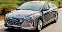  ??  ?? Hyundai IONIQ hybrid