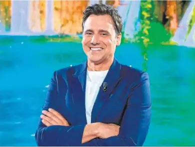  ?? MEDIASET ?? Ion Aramendi se pondrá al frente de un nuevo concurso en Telecinco, ‘Reacción en cadena’.