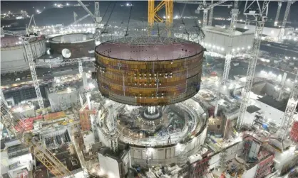  ?? EDF/CGN/Hinkley Point C/PA ?? Waste from Hinkley Point C, under constructi­on in Somerset, will need to be deposited in a deep geological disposal facility. Photograph: