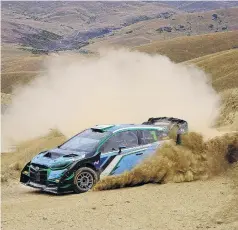  ??  ?? Former national rally champion Neil Alport, driving a Ford, will also line up this weekend. Right: Hayden Paddon will be hot favourite for both the Auckland Rally and Jacks Ridge event.