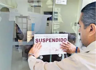  ?? /CORTESÍA: SECRETARÍA DE SALUD ?? Arcángeles fue suspendido